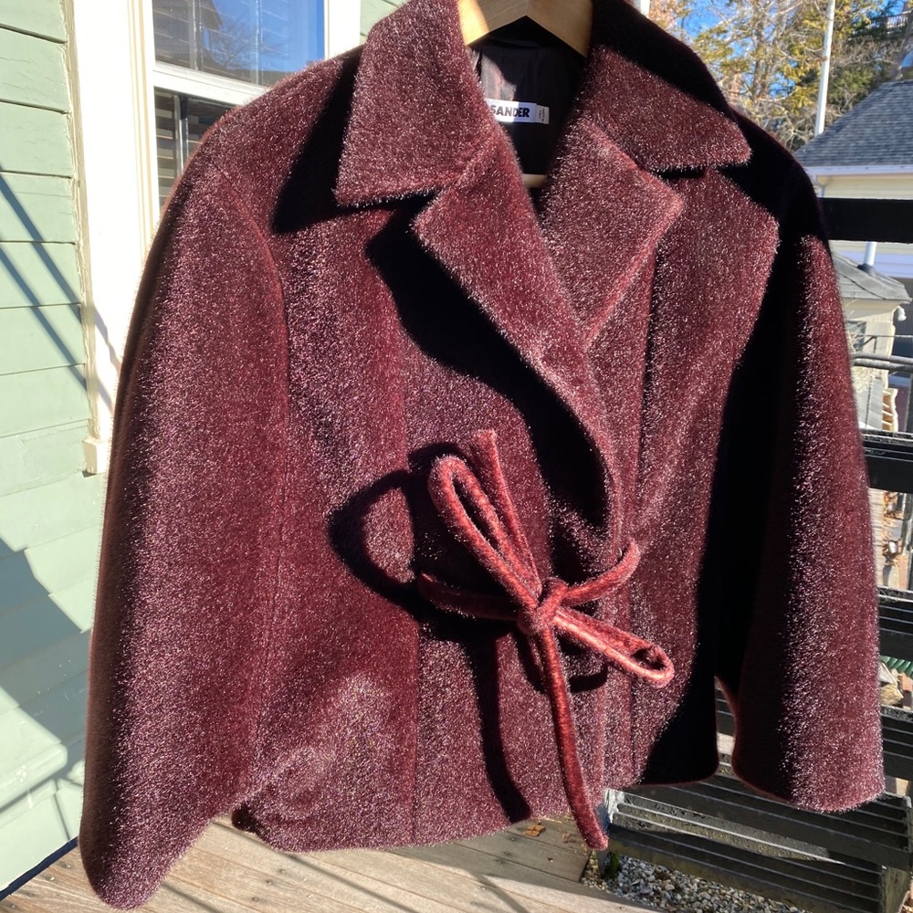 Jil Sander/ Capelet/ faux calf /made In Italy (34)